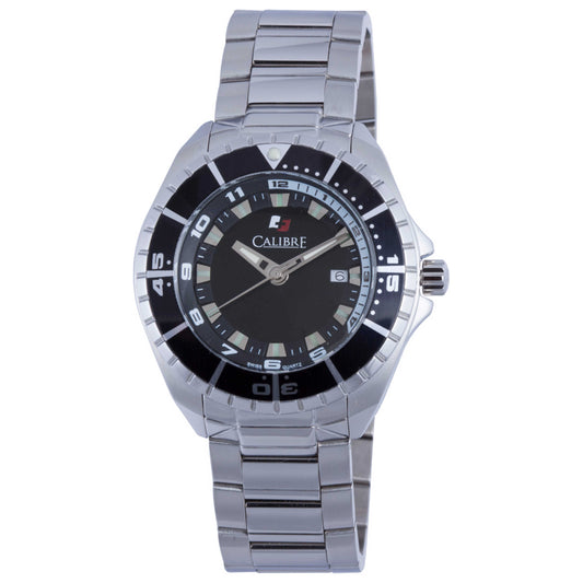 Front view of Calibre Sea Knight Men's Quartz Watch SC-5S2-04-001.7