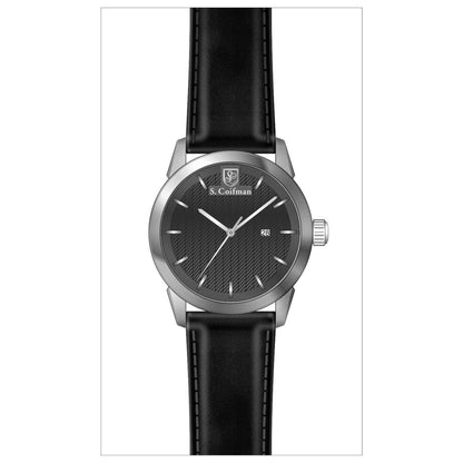 Front view of S. Coifman Classic Men's Quartz Watch SC0497