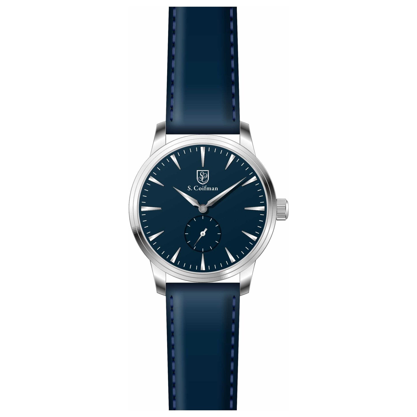 Front view of S. Coifman Classic Men's Quartz Watch SC0514