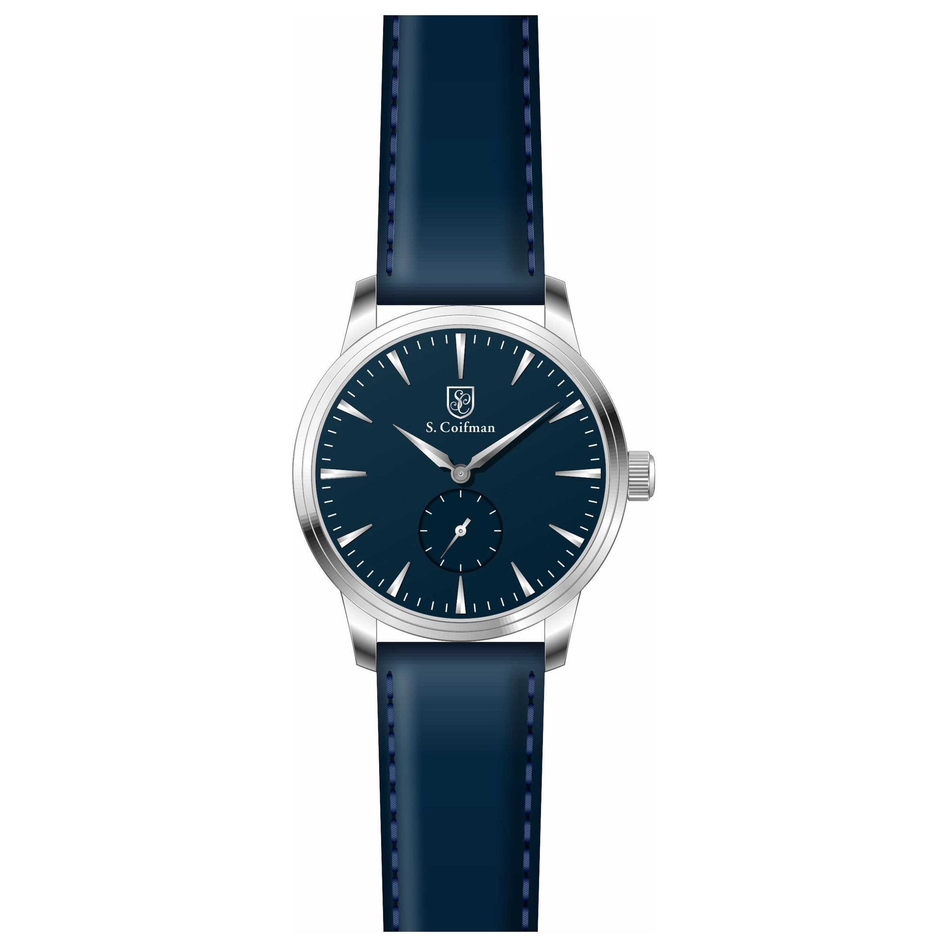 Front view of S. Coifman Classic Men's Quartz Watch SC0514