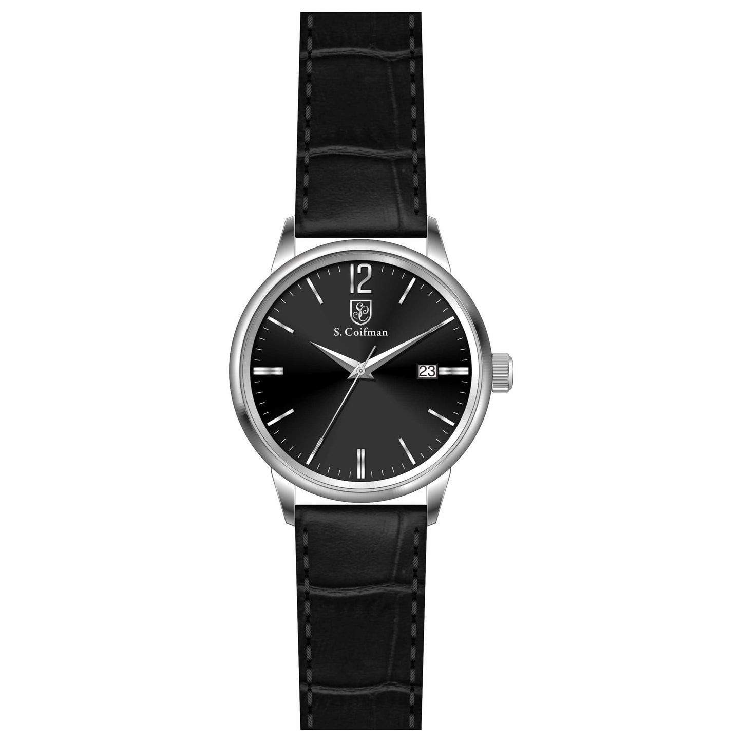 Front view of S. Coifman Classic Men's Quartz Watch SC0517