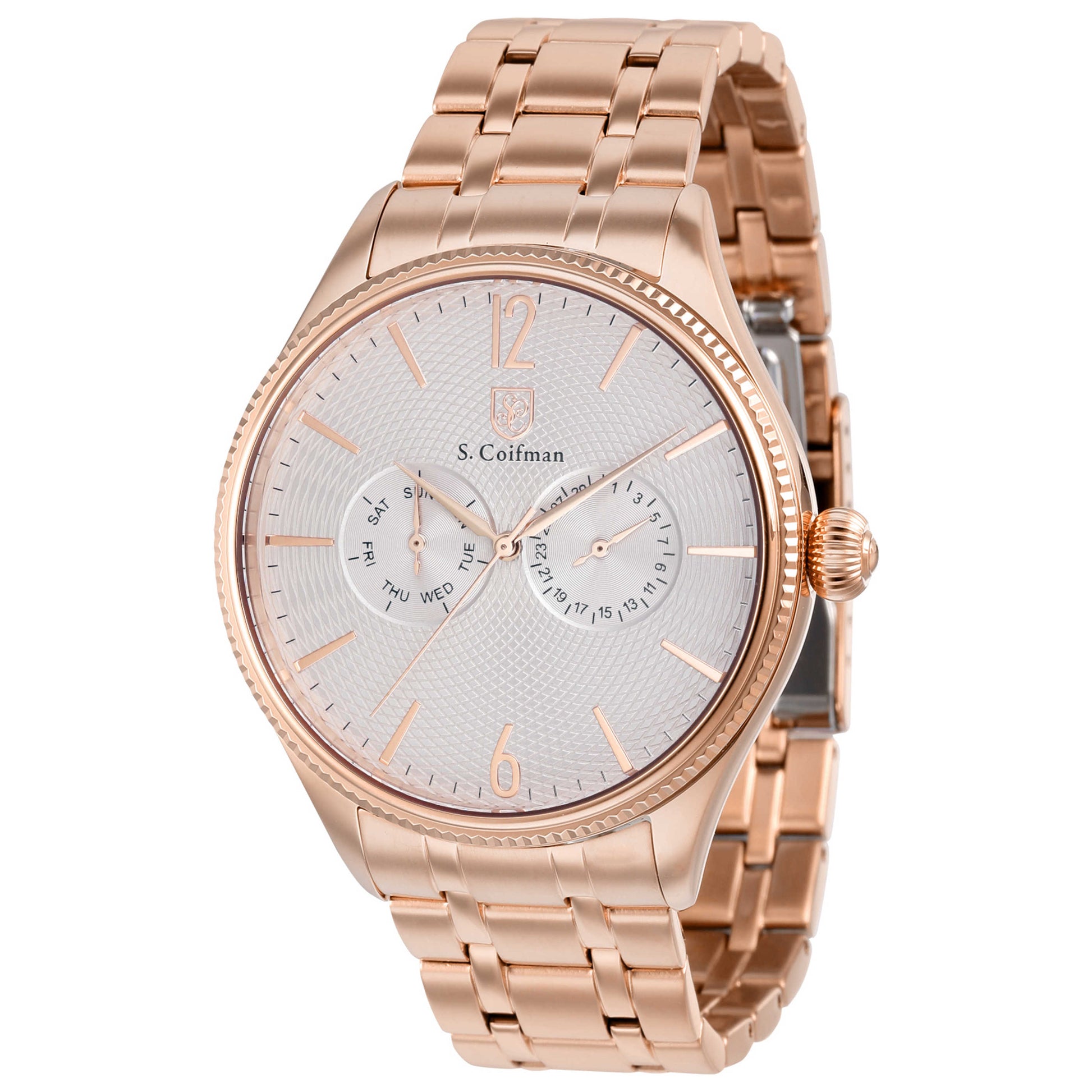 Front view of S. Coifman Classic Men's Quartz Watch SC0536