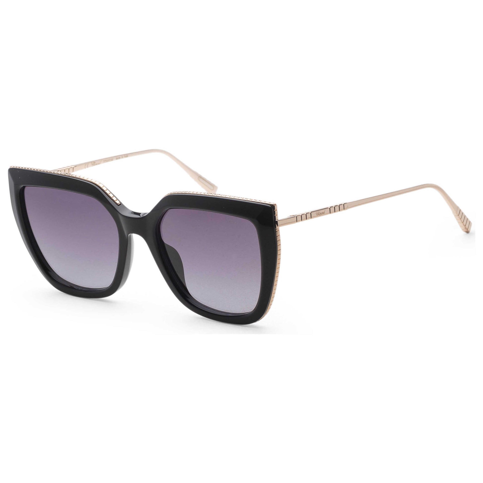 Front view of Chopard Women's Sunglasses SCH319M540BLK