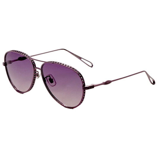 Front view of Chopard Women's Sunglasses SCHC86M594GAX