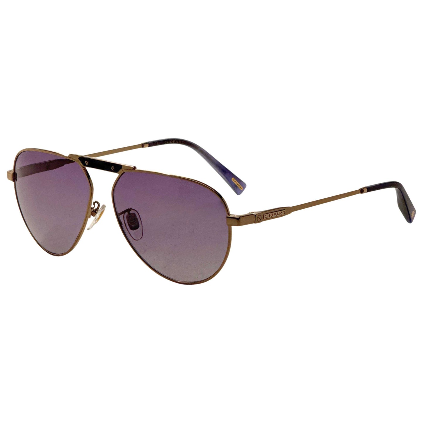 Front view of Chopard Men's Sunglasses SCHF806008FF