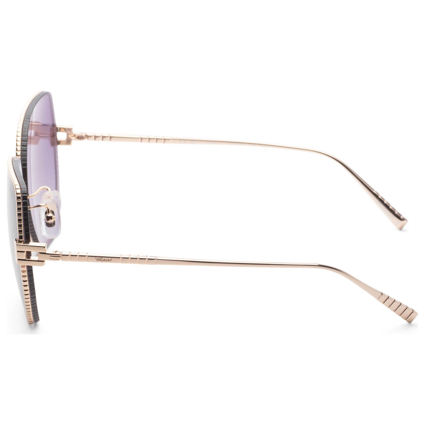 Left view of Chopard Women's Sunglasses SCHL28M590300