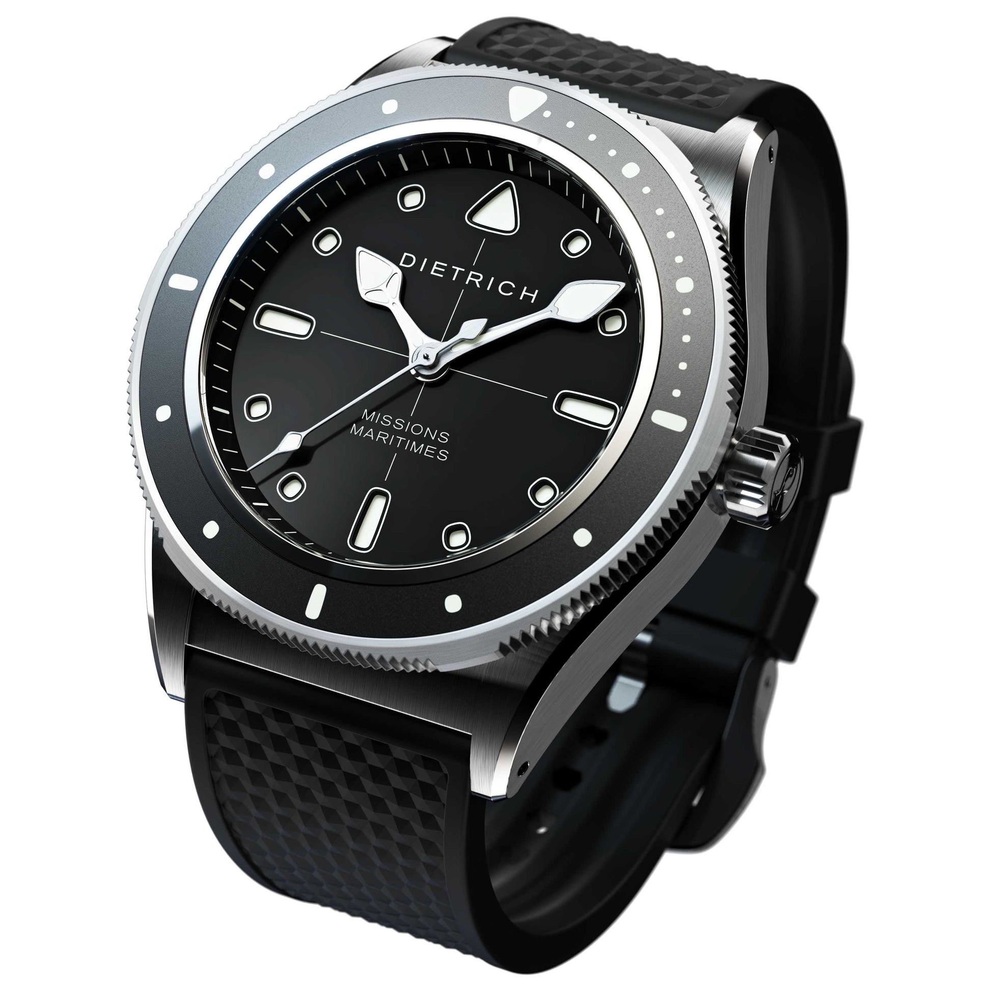 Dietrich Skin Diver 2 Men's Automatic Watch SD-2 BLK - Image #3