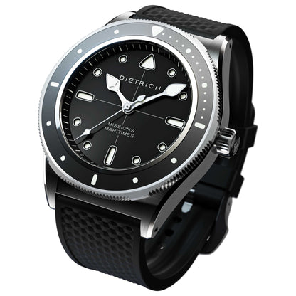 Dietrich Skin Diver 2 Men's Automatic Watch SD-2 BLK - Image #3