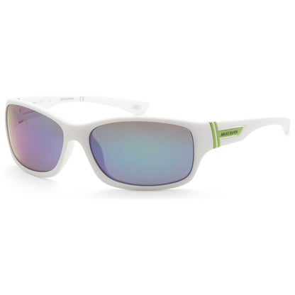 Front view of Skechers Men's Sunglasses SE5085S-WHT2P-61