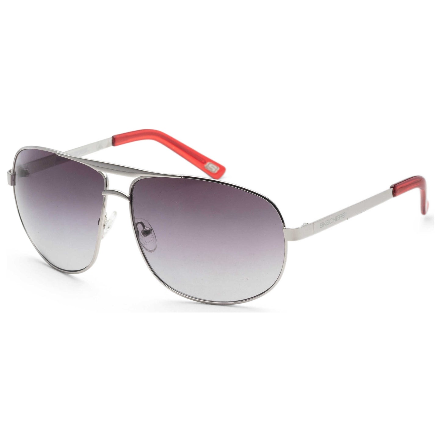 Front view of Skechers Men's Sunglasses SE6077S-10B-65
