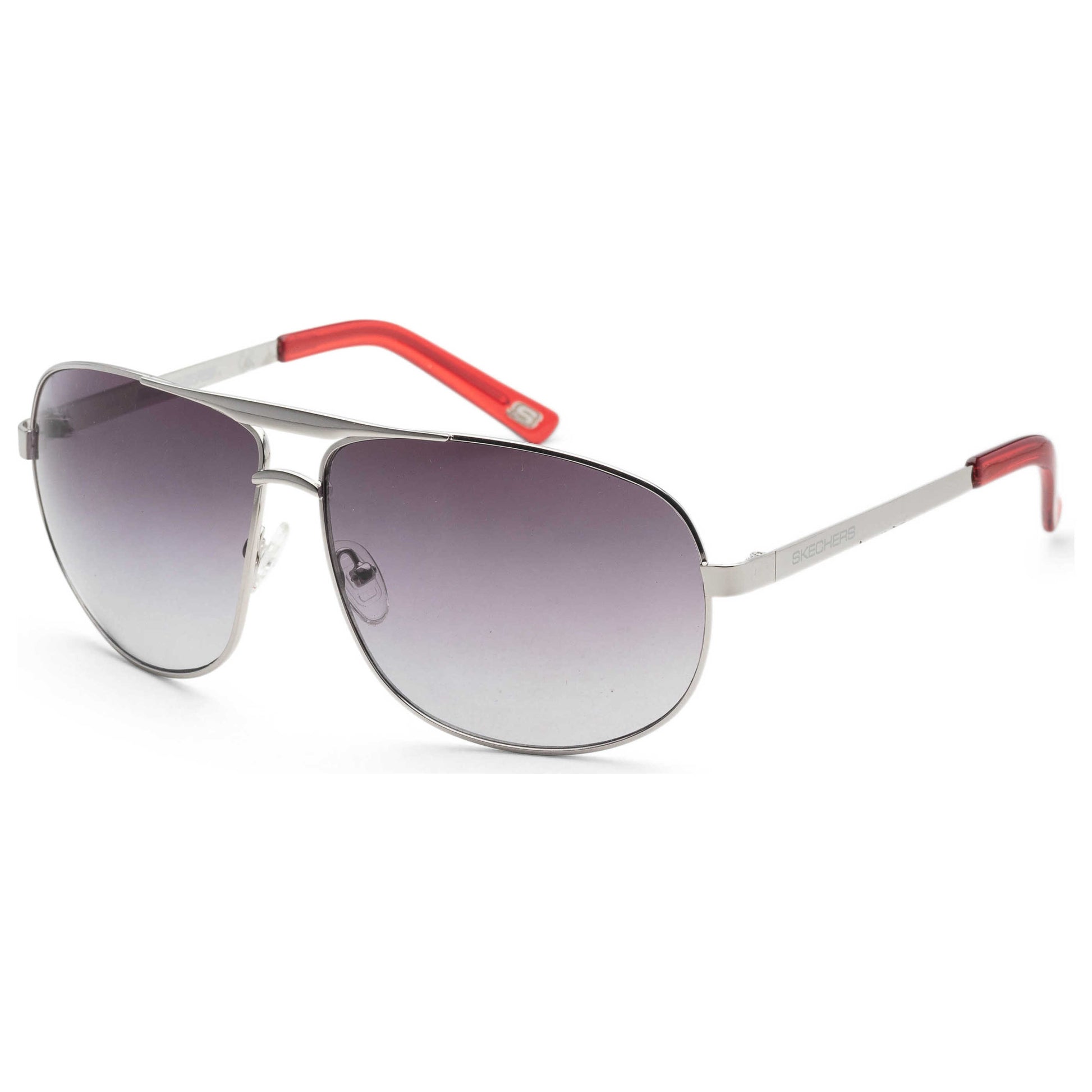 Front view of Skechers Men's Sunglasses SE6077S-10B-65