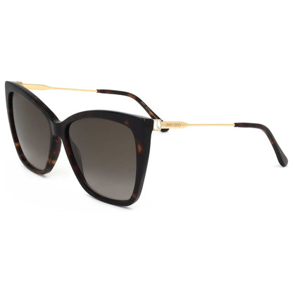 Front view of Jimmy Choo Women's Sunglasses SEBA-S-086-58