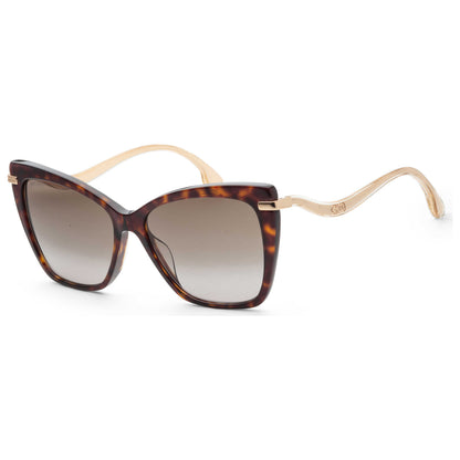 Front view of Jimmy Choo Selby Women's Sunglasses SELBYGS-86-HA