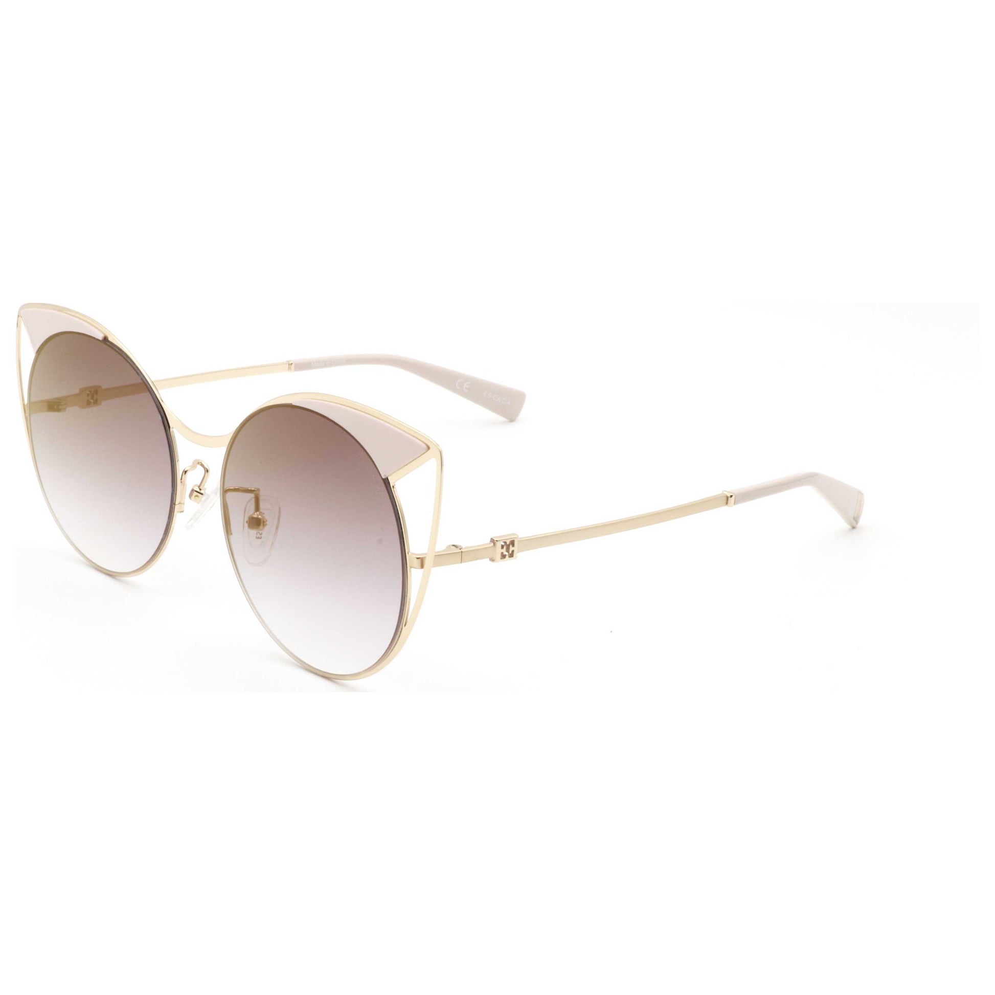 Front view of Escada Women's Sunglasses SESA46F-D01G-56