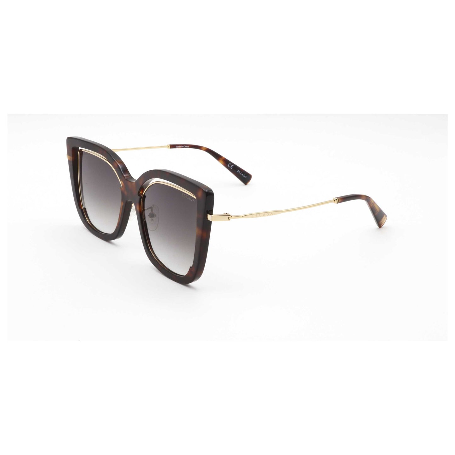 Front view of Escada Women's Sunglasses SESA59F-0G21-54