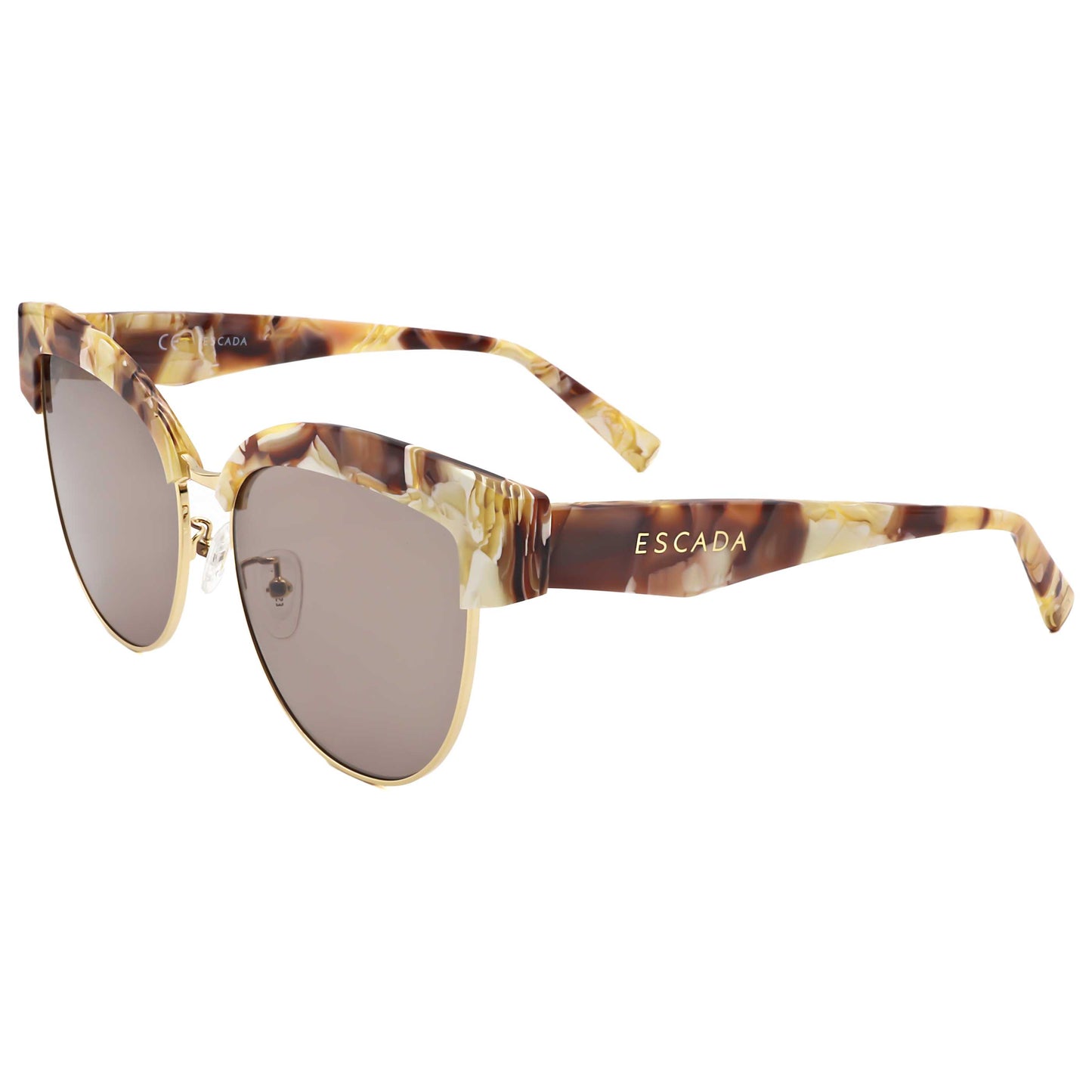 Front view of Escada Women's Sunglasses SESA61F-0G22-58