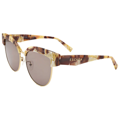 Front view of Escada Women's Sunglasses SESA61F-0G22-58