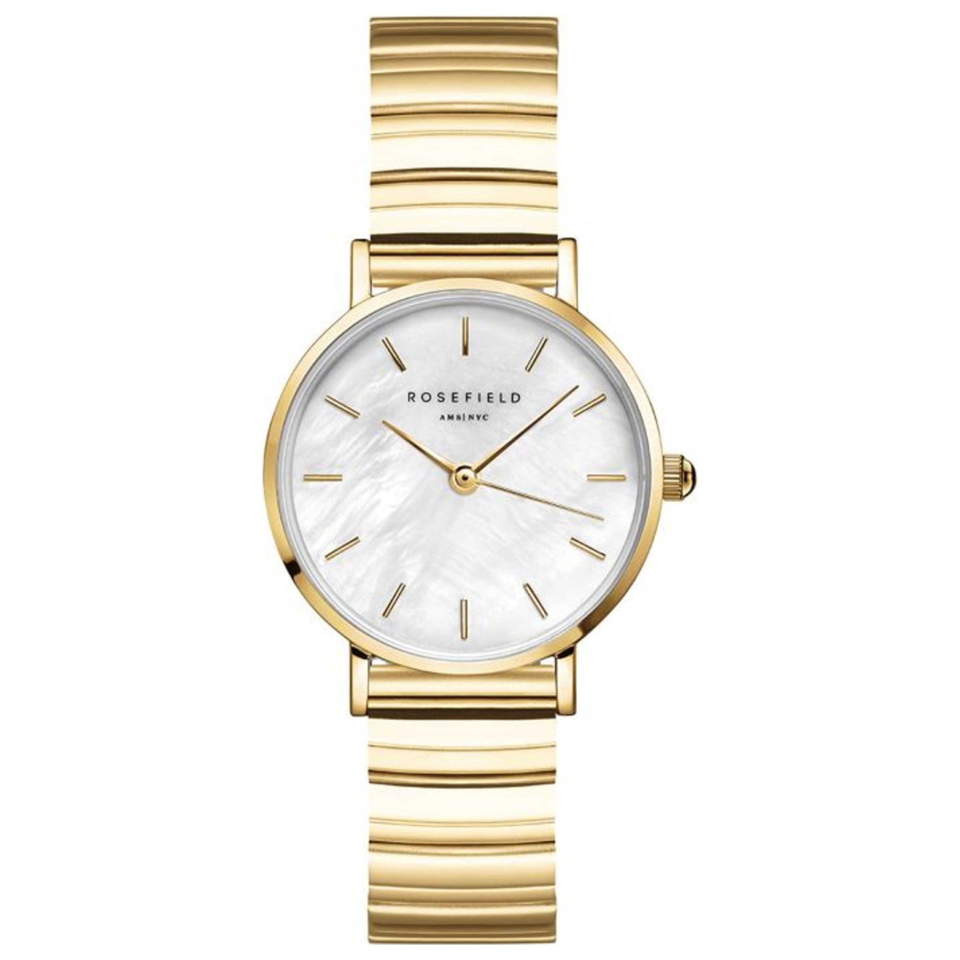 Front view of Rosefield Small Edit Women's Quartz Watch SEWGSG-SE02