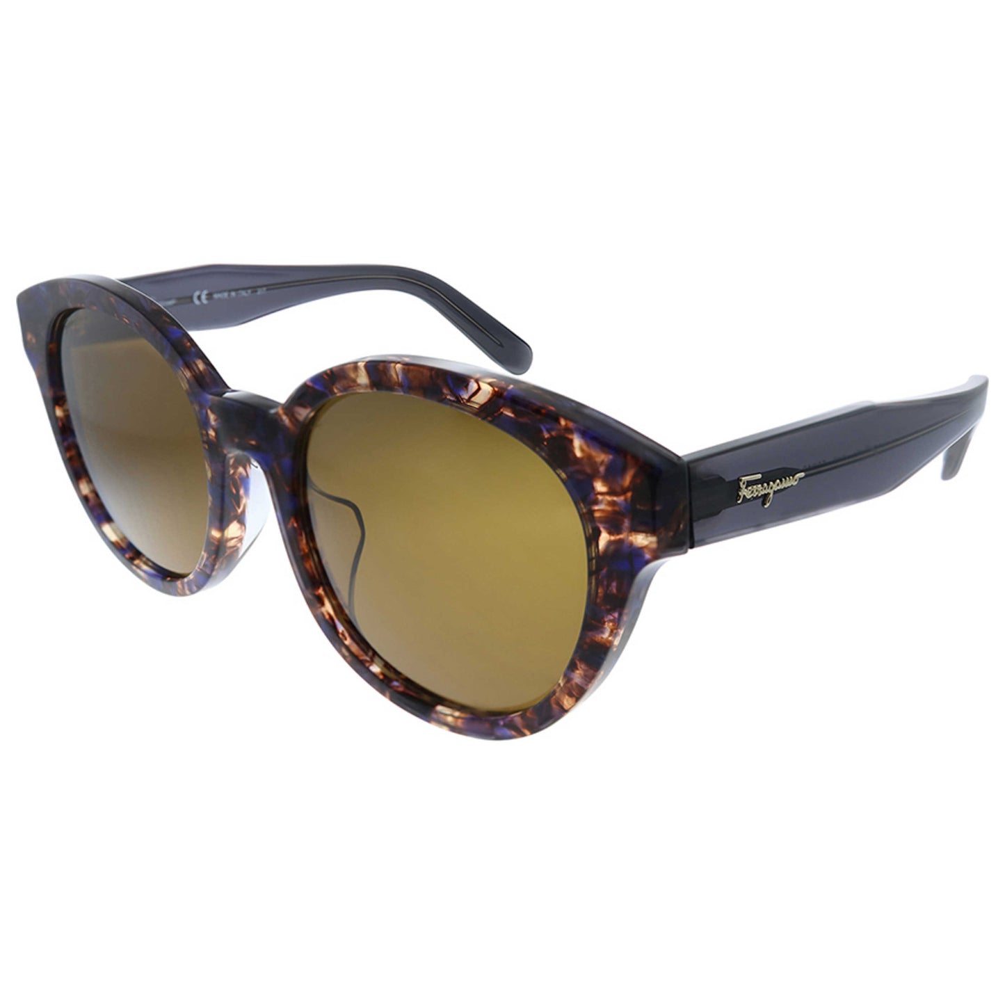 Front view of Ferragamo Fashion Women's Sunglasses SF-884SA-542-53