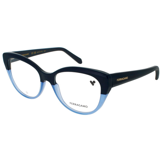 Front view of Ferragamo Women's Eyeglasses SF-SF2970-414-53