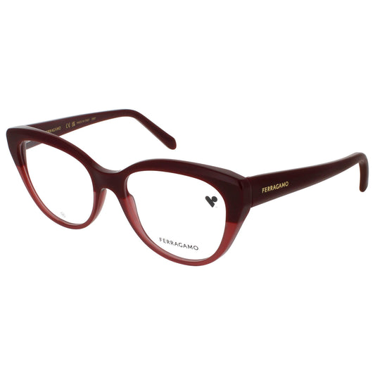 Front view of Ferragamo Women's Eyeglasses SF-SF2970-601-53
