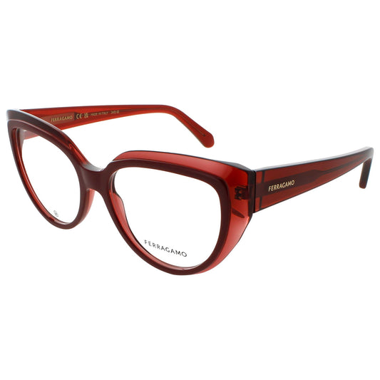 Front view of Ferragamo Men's Eyeglasses SF-SF2984-613-53