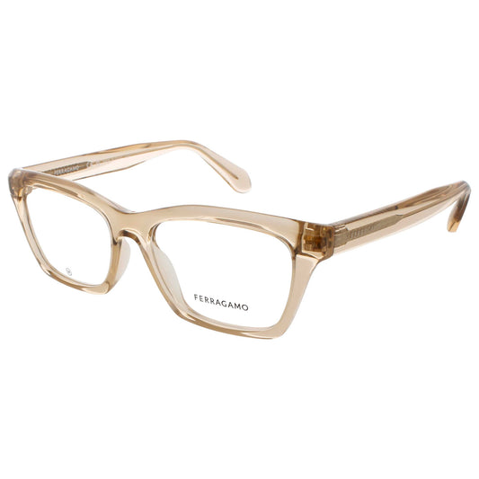 Front view of Ferragamo Women's Eyeglasses SF-SF2986-259-53