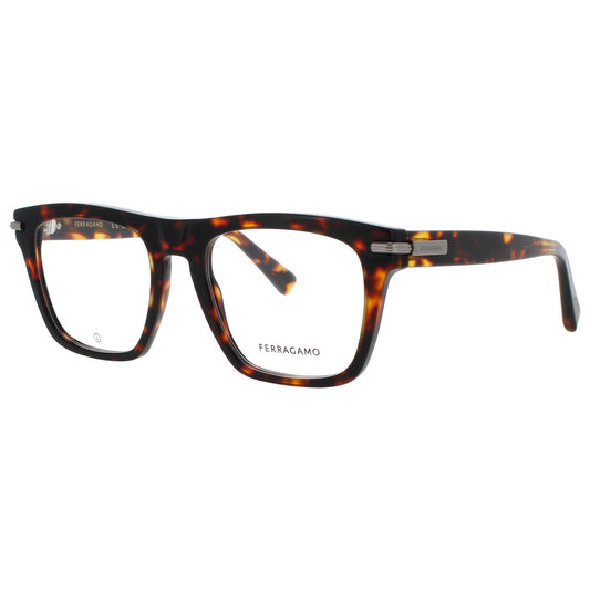 Front view of Ferragamo Men's Eyeglasses SF-SF3015-242-53