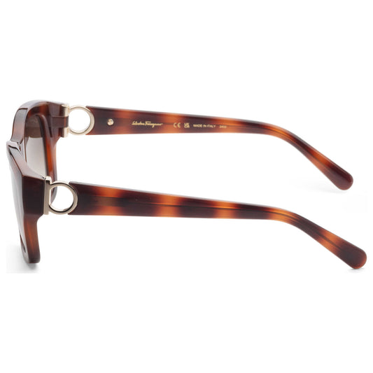 Left view of Ferragamo Fashion Women's Sunglasses SF1012S-214