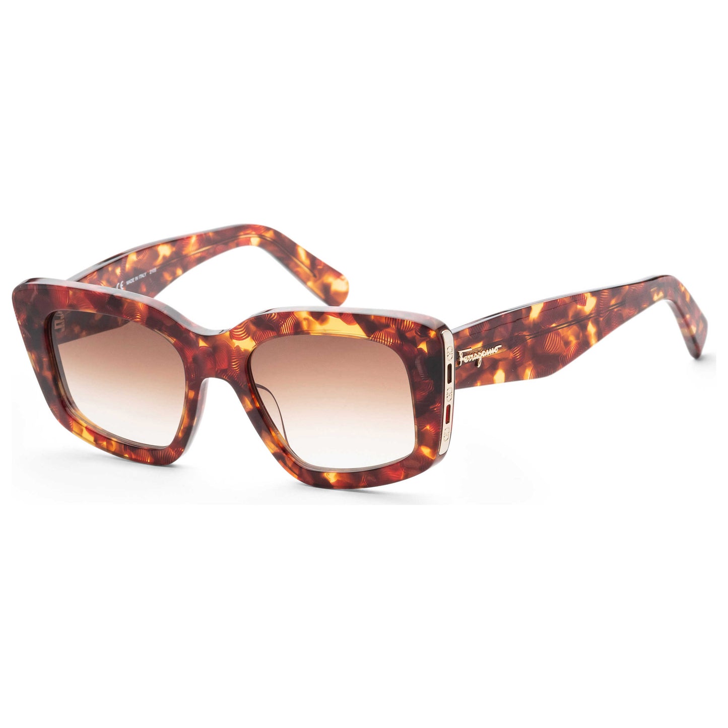Front view of Ferragamo Fashion Women's Sunglasses SF1024S-609