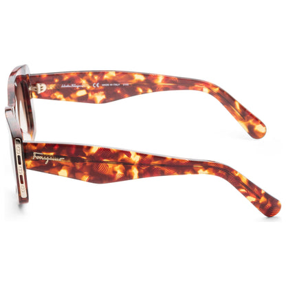 Left view of Ferragamo Fashion Women's Sunglasses SF1024S-609