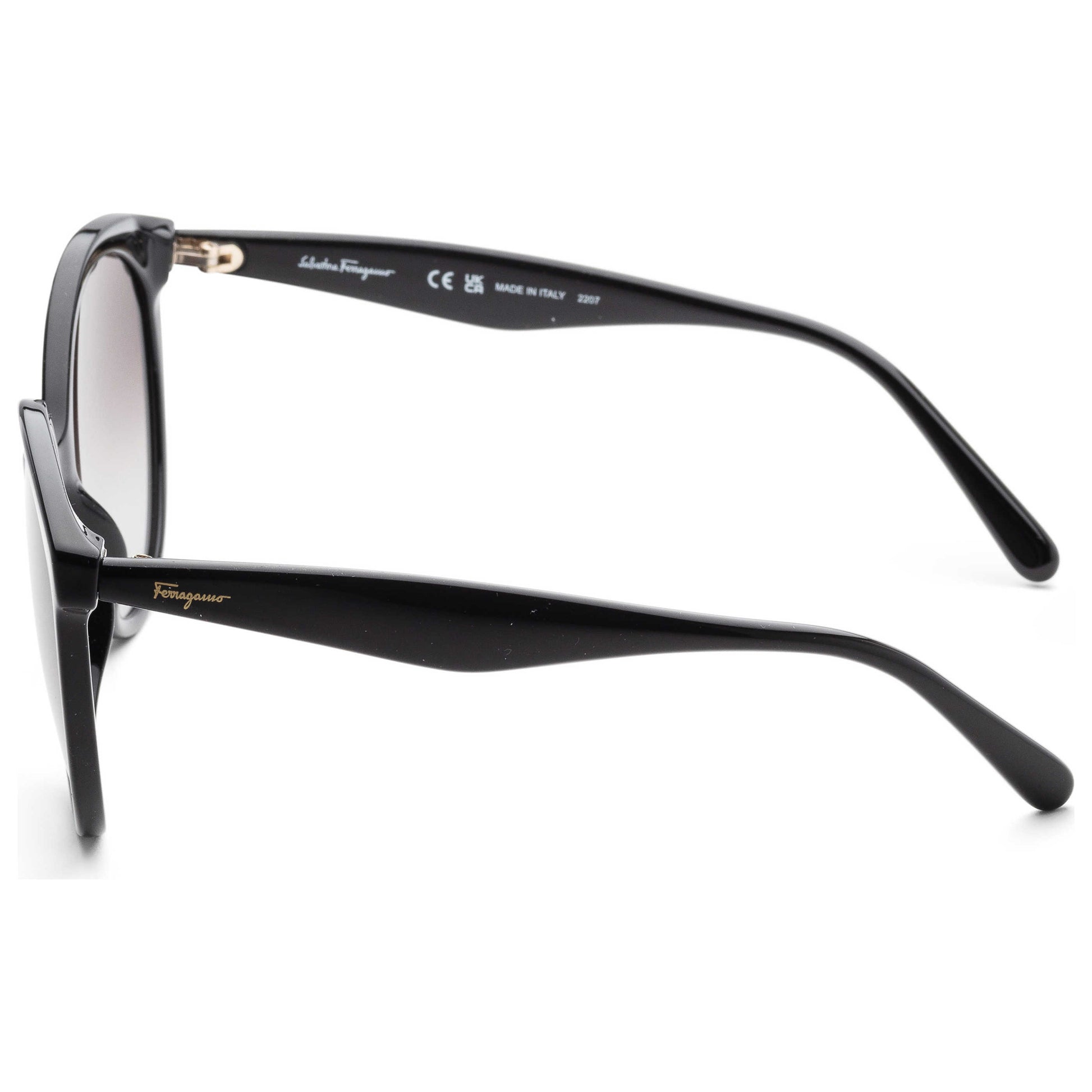 Left view of Ferragamo Fashion Women's Sunglasses SF1071S-001