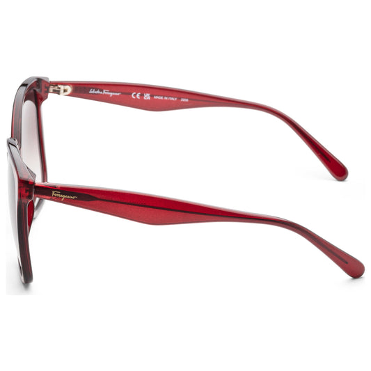 Left view of Ferragamo Fashion Women's Sunglasses SF1072S-630