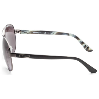 Left view of Ferragamo Fashion Unisex Sunglasses SF154SK-035