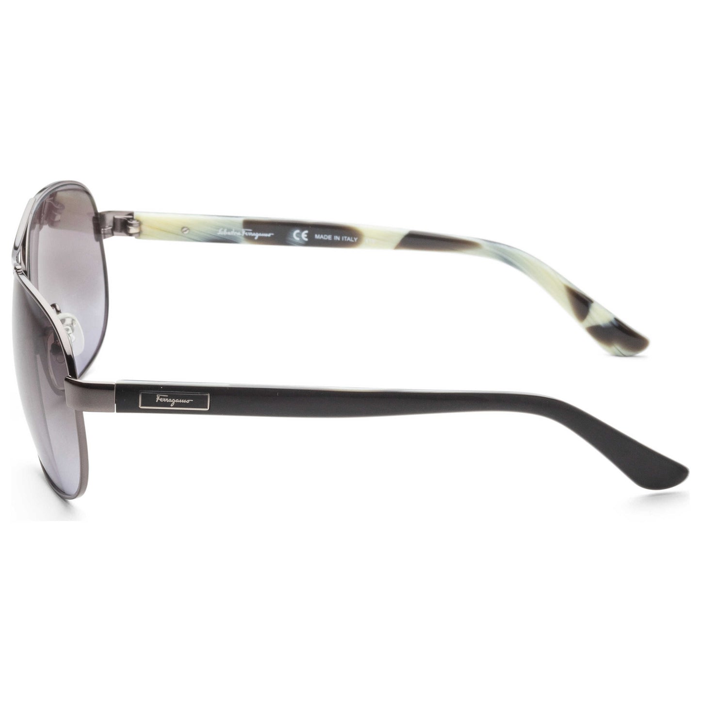 Left view of Ferragamo Fashion Men's Sunglasses SF155SK-035