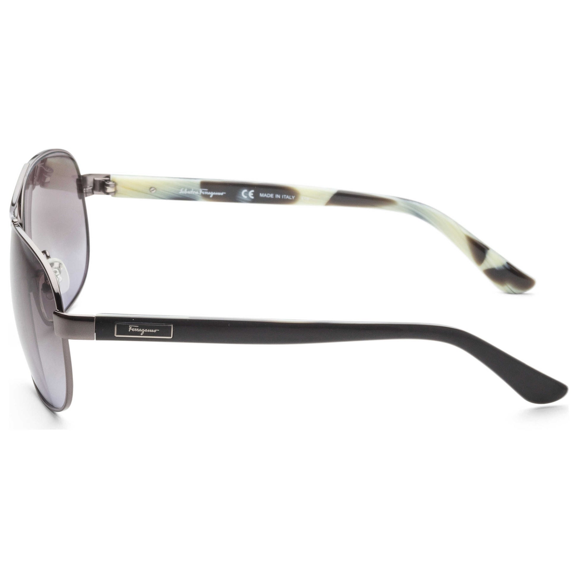 Left view of Ferragamo Fashion Men's Sunglasses SF155SK-035
