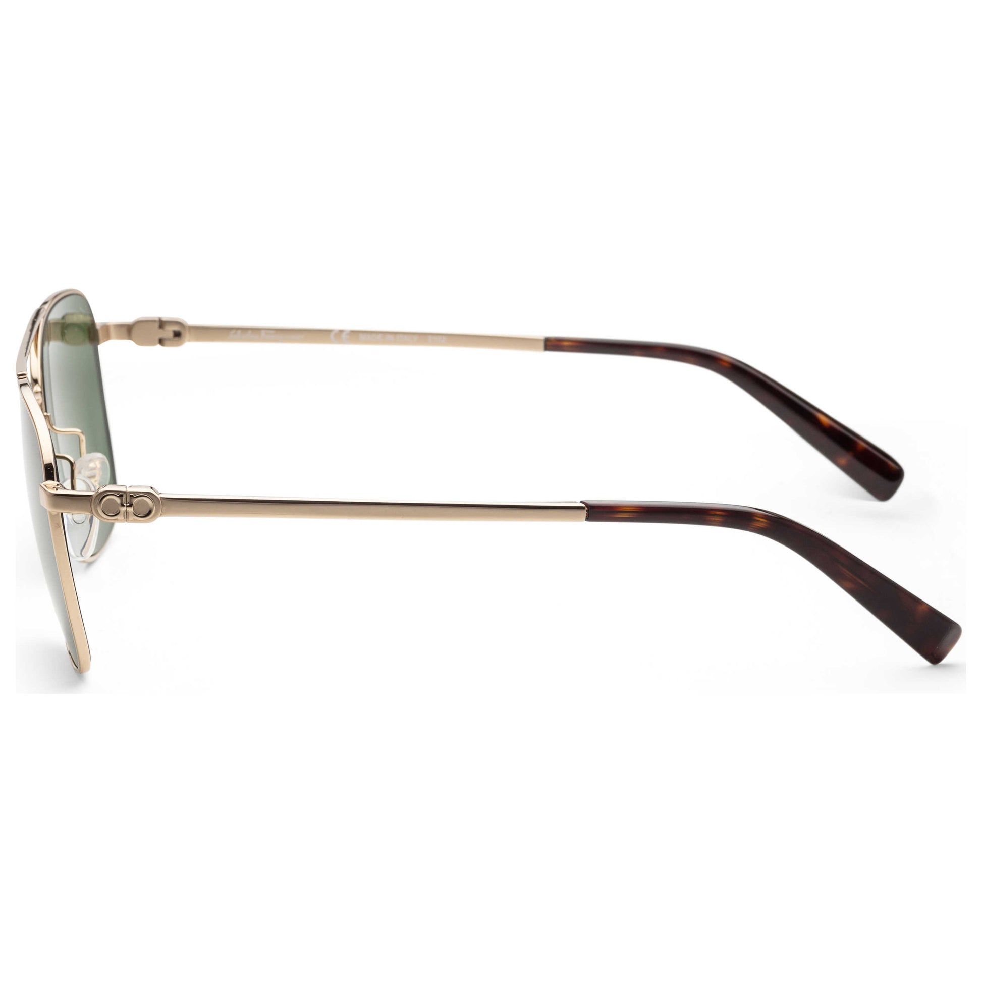 Left view of Ferragamo Fashion Unisex Sunglasses SF158S-717