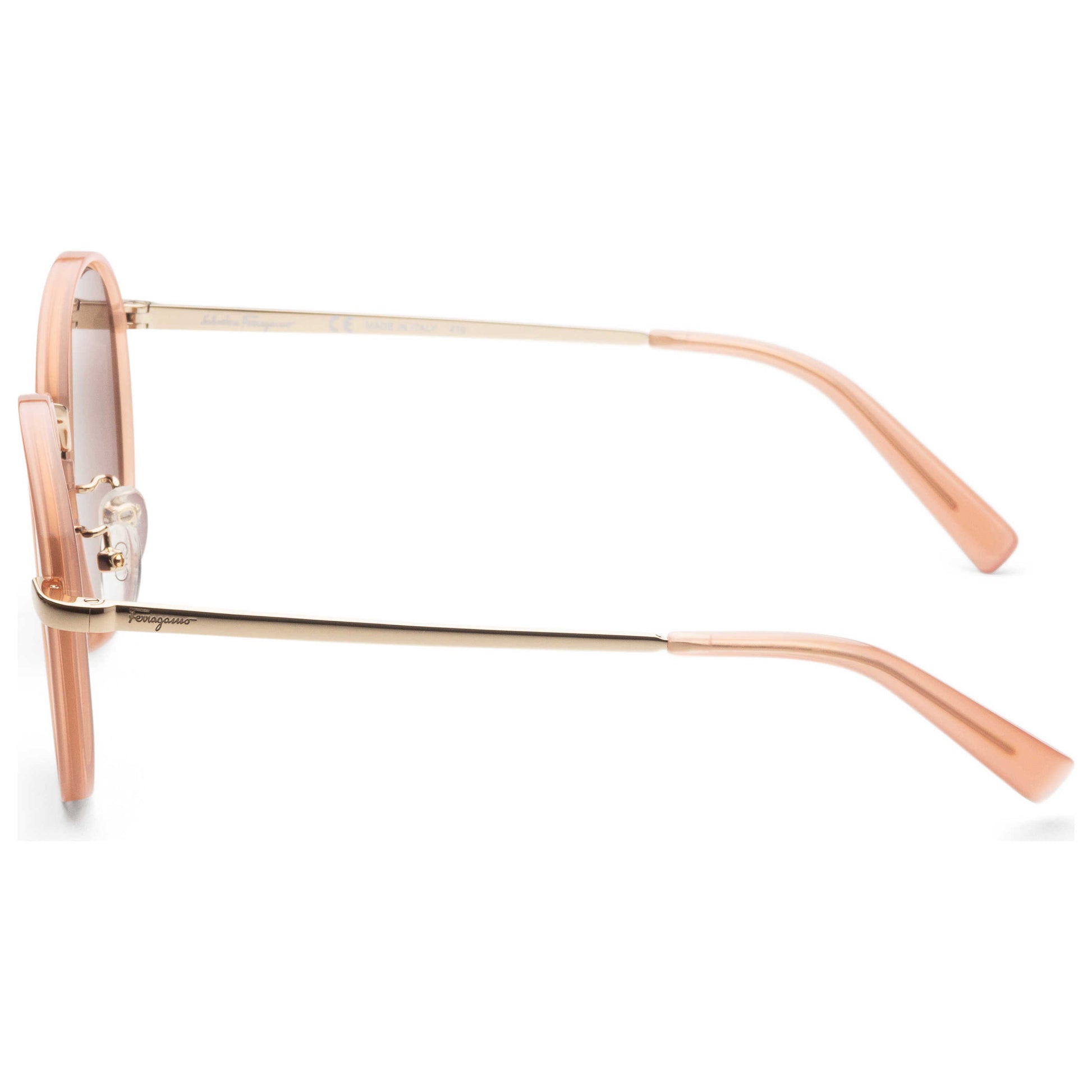 Left view of Ferragamo Fashion Unisex Sunglasses SF159SK-607