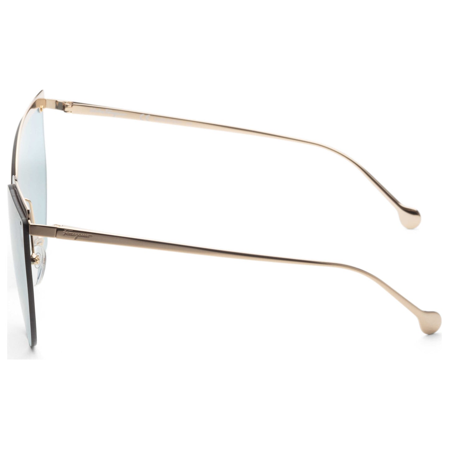 Left view of Ferragamo Fashion Women's Sunglasses SF195S-715