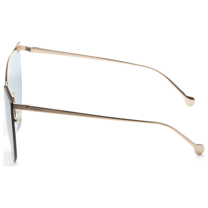 Left view of Ferragamo Fashion Women's Sunglasses SF195S-715