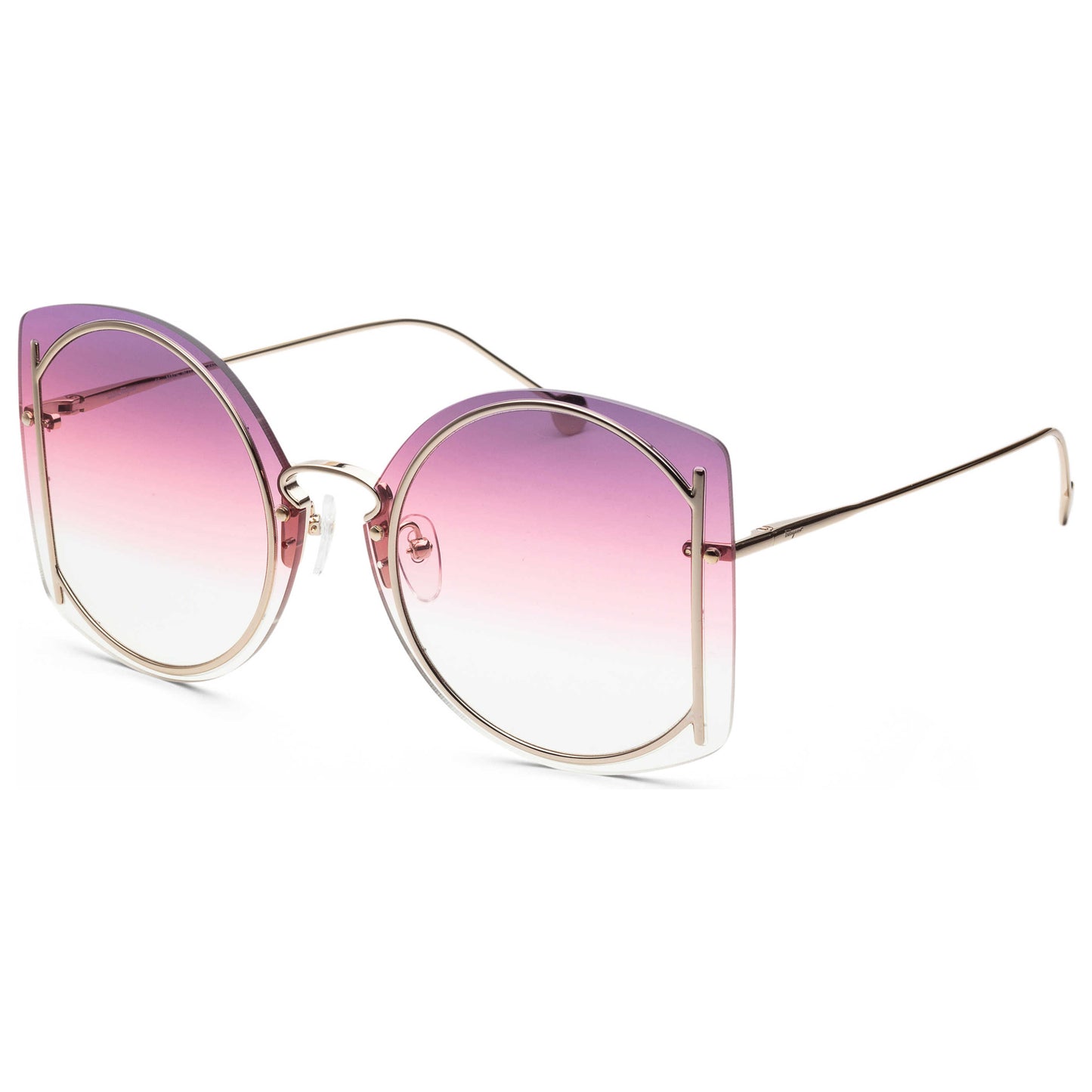 Front view of Ferragamo Fashion Women's Sunglasses SF196S-705