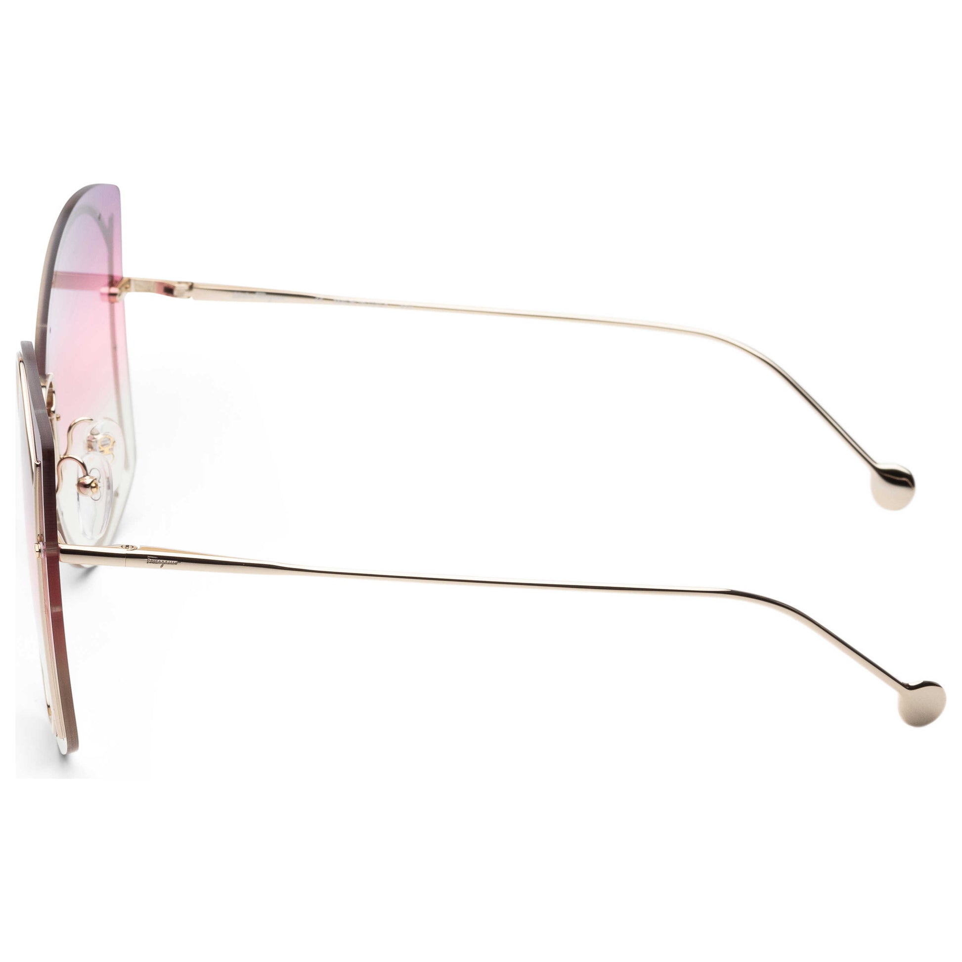 Left view of Ferragamo Fashion Women's Sunglasses SF196S-705