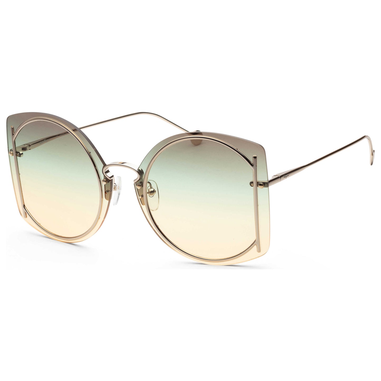 Front view of Ferragamo Fashion Women's Sunglasses SF196S-707
