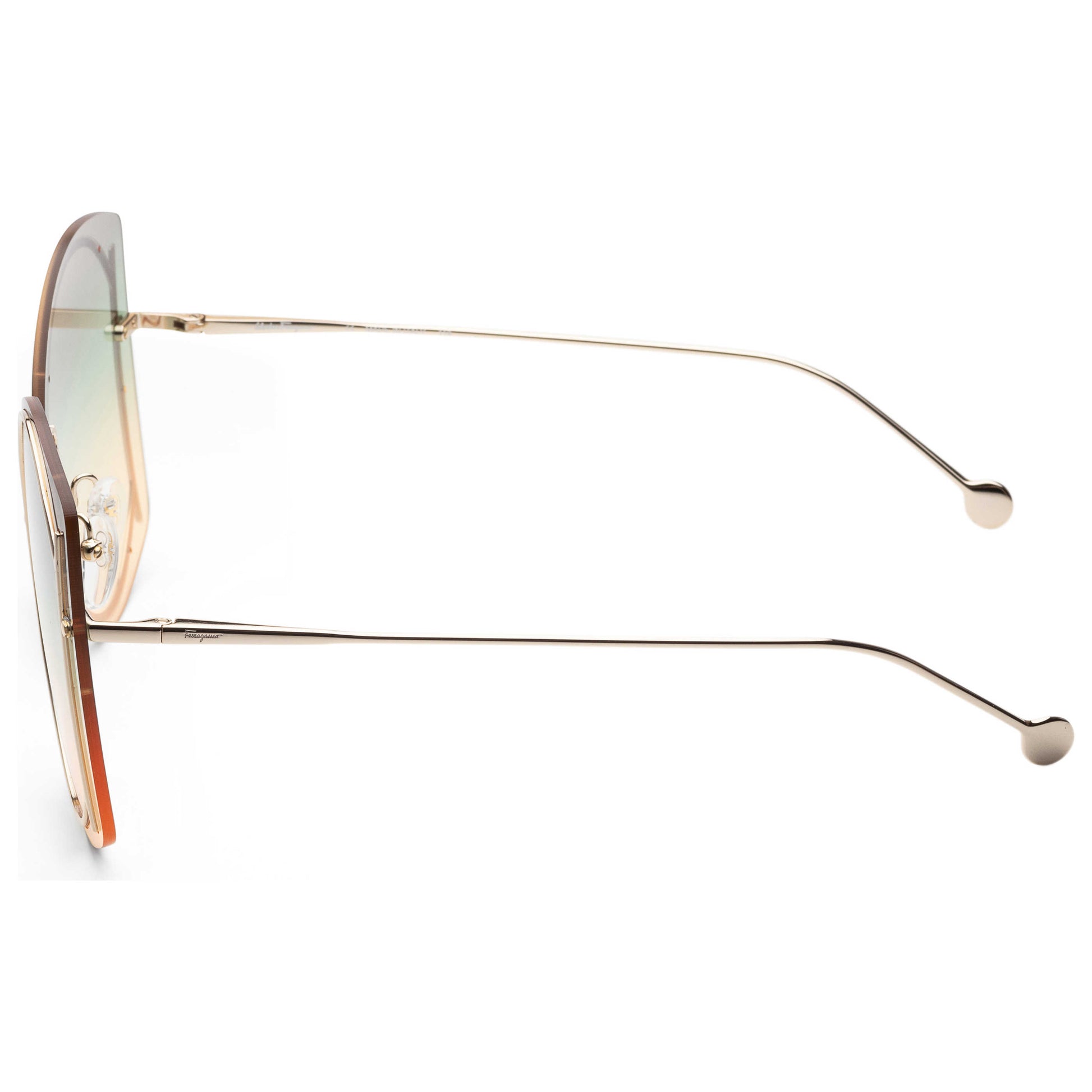Left view of Ferragamo Fashion Women's Sunglasses SF196S-707