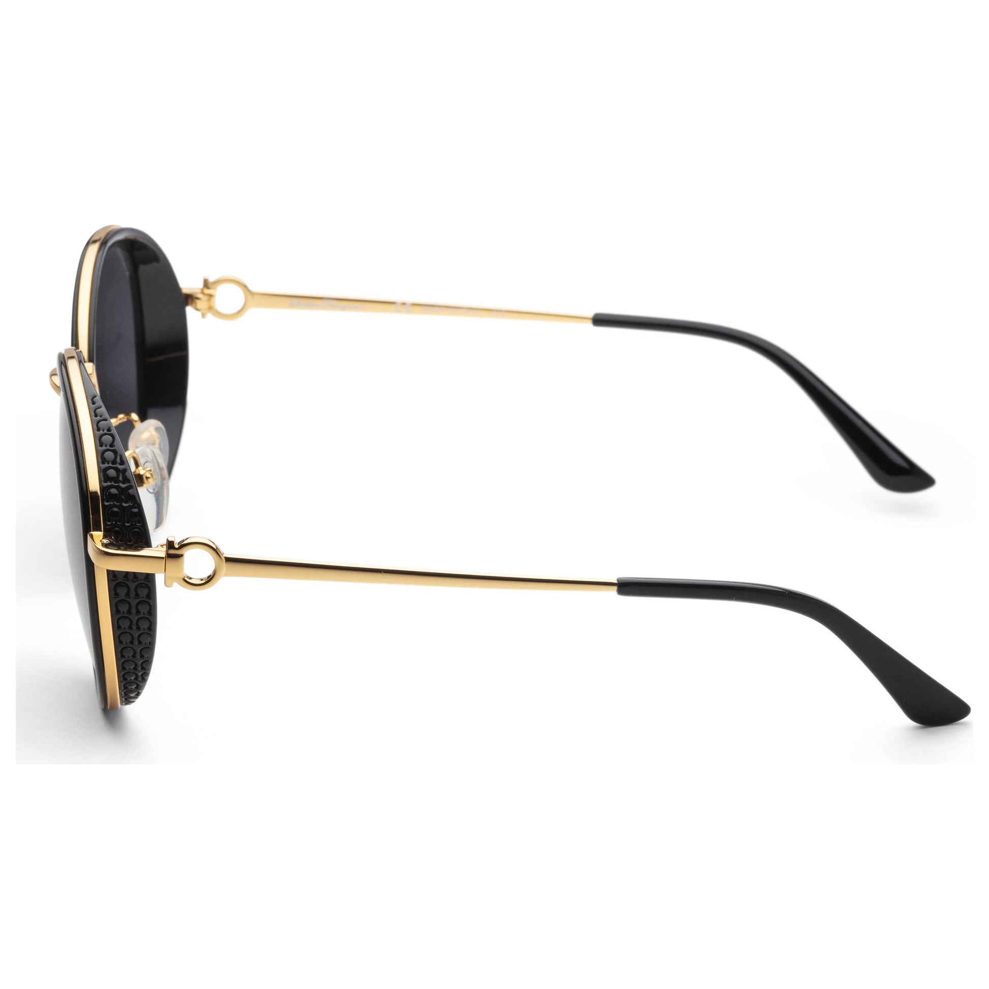Left view of Ferragamo Fashion Women's Sunglasses SF199SK-011