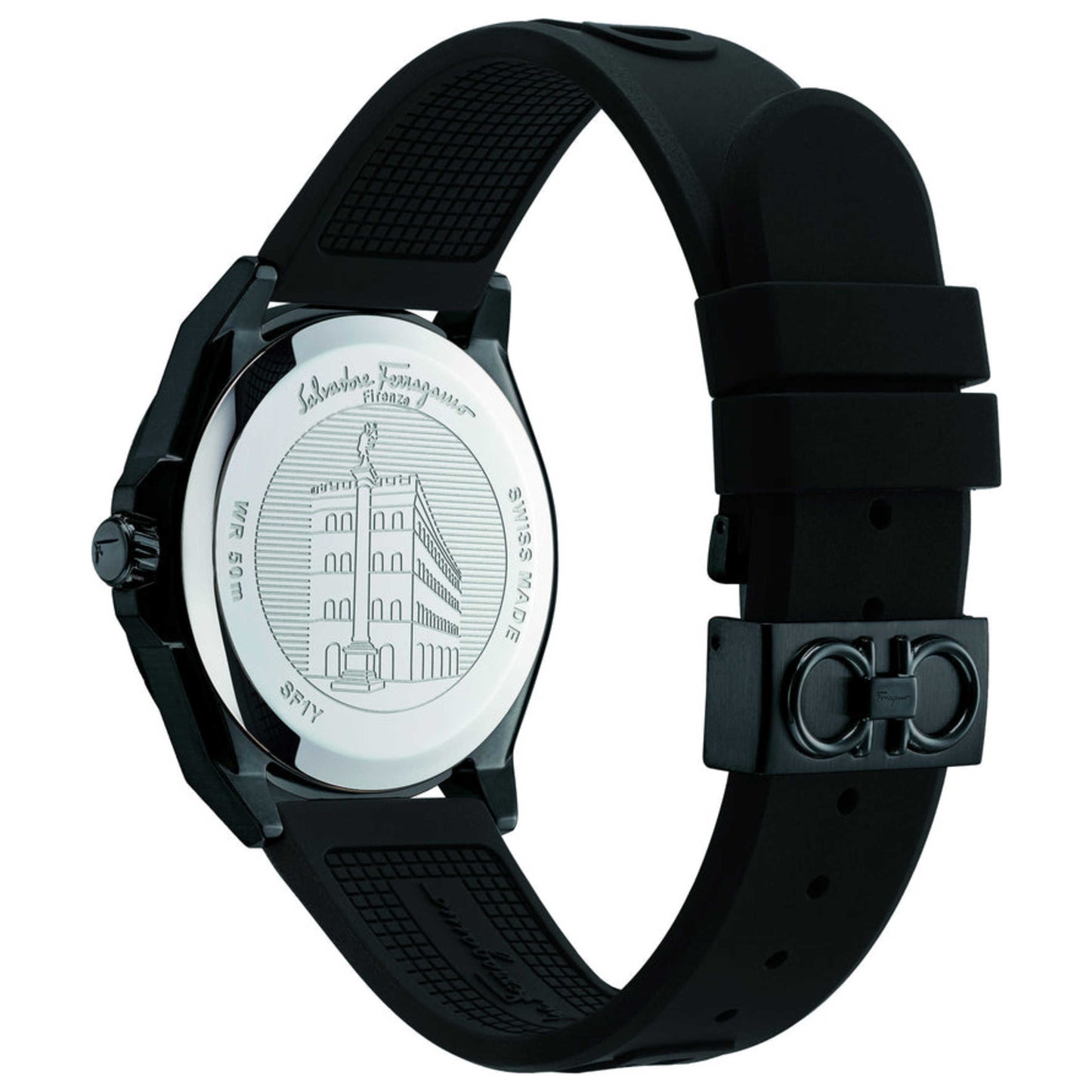 Back view of Ferragamo Urban Men's Quartz Watch SF1Y00720
