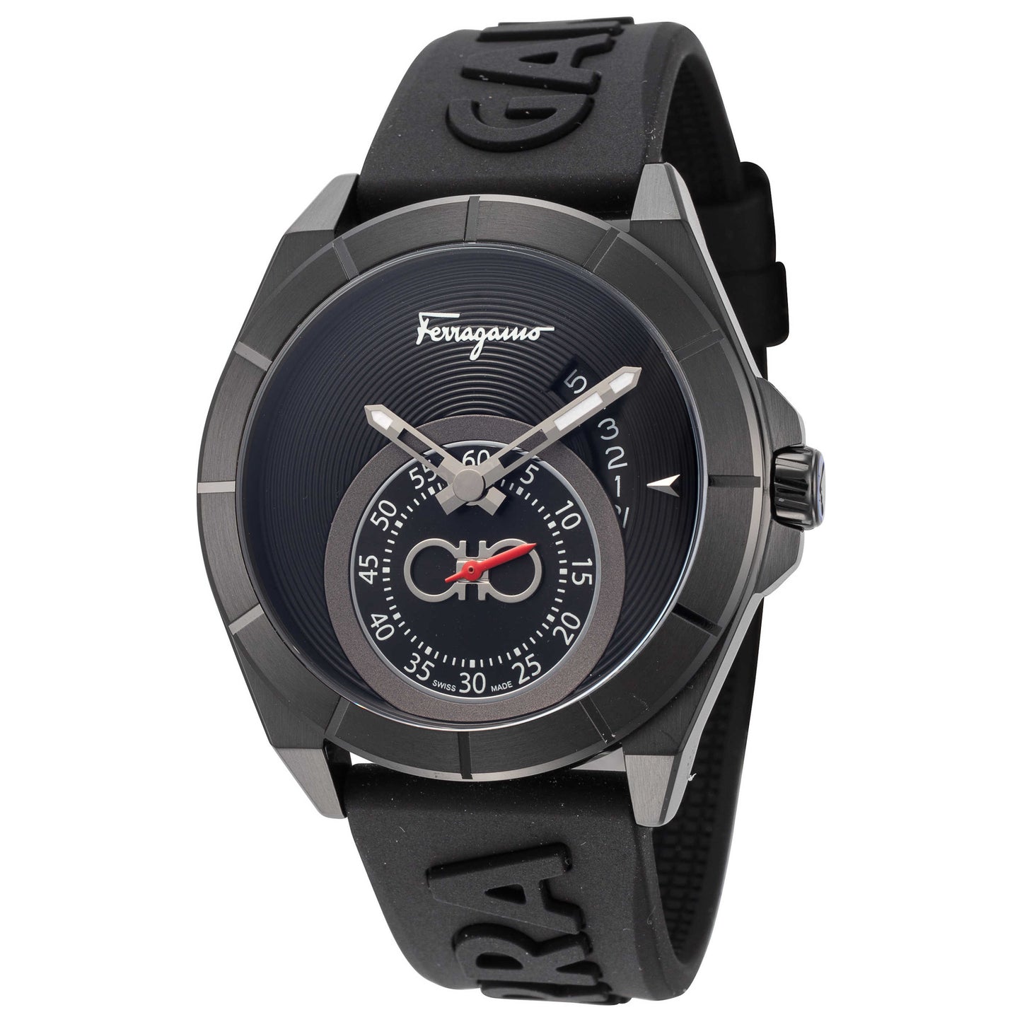 Front view of Ferragamo Urban Men's Quartz Watch SF1Y00720