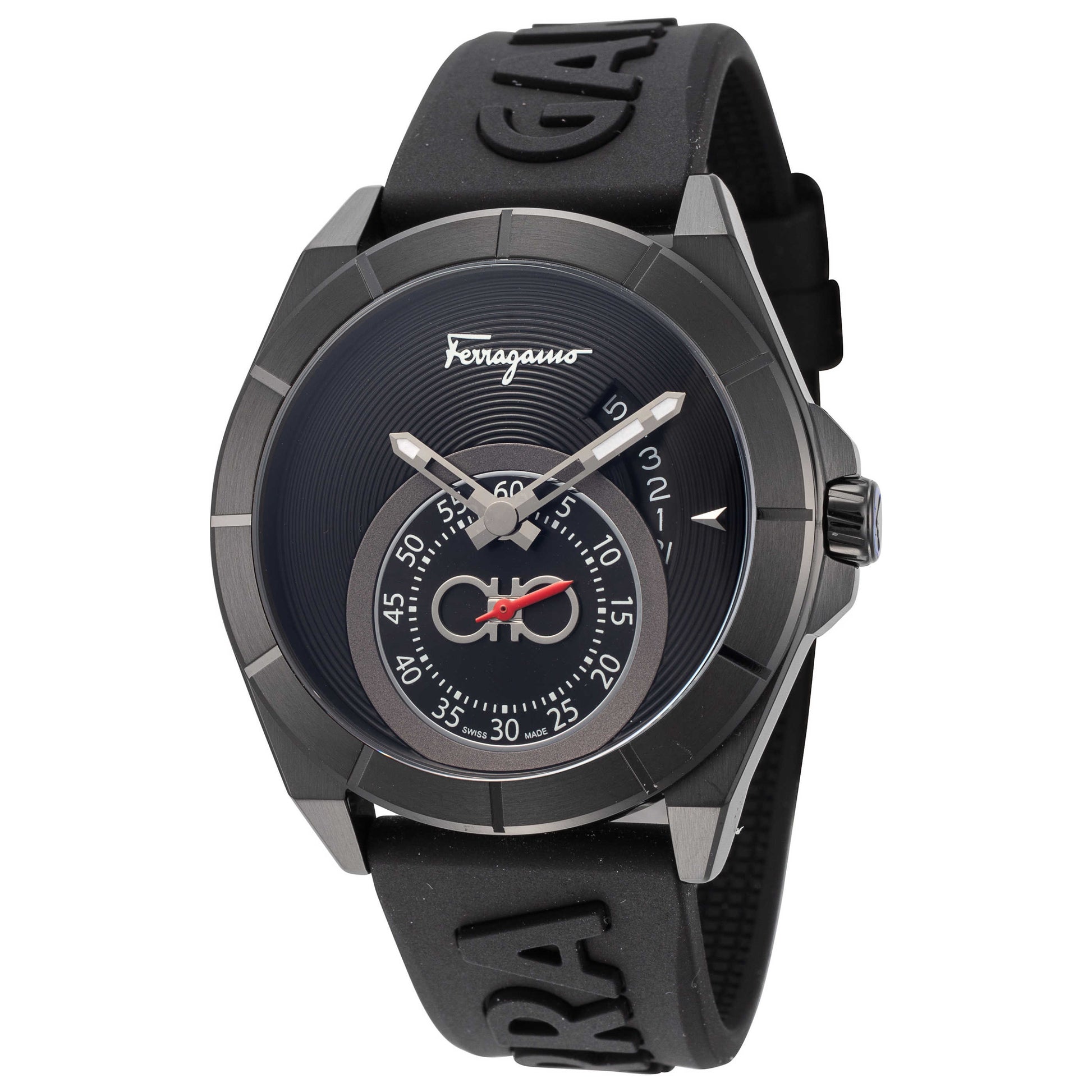 Front view of Ferragamo Urban Men's Quartz Watch SF1Y00720