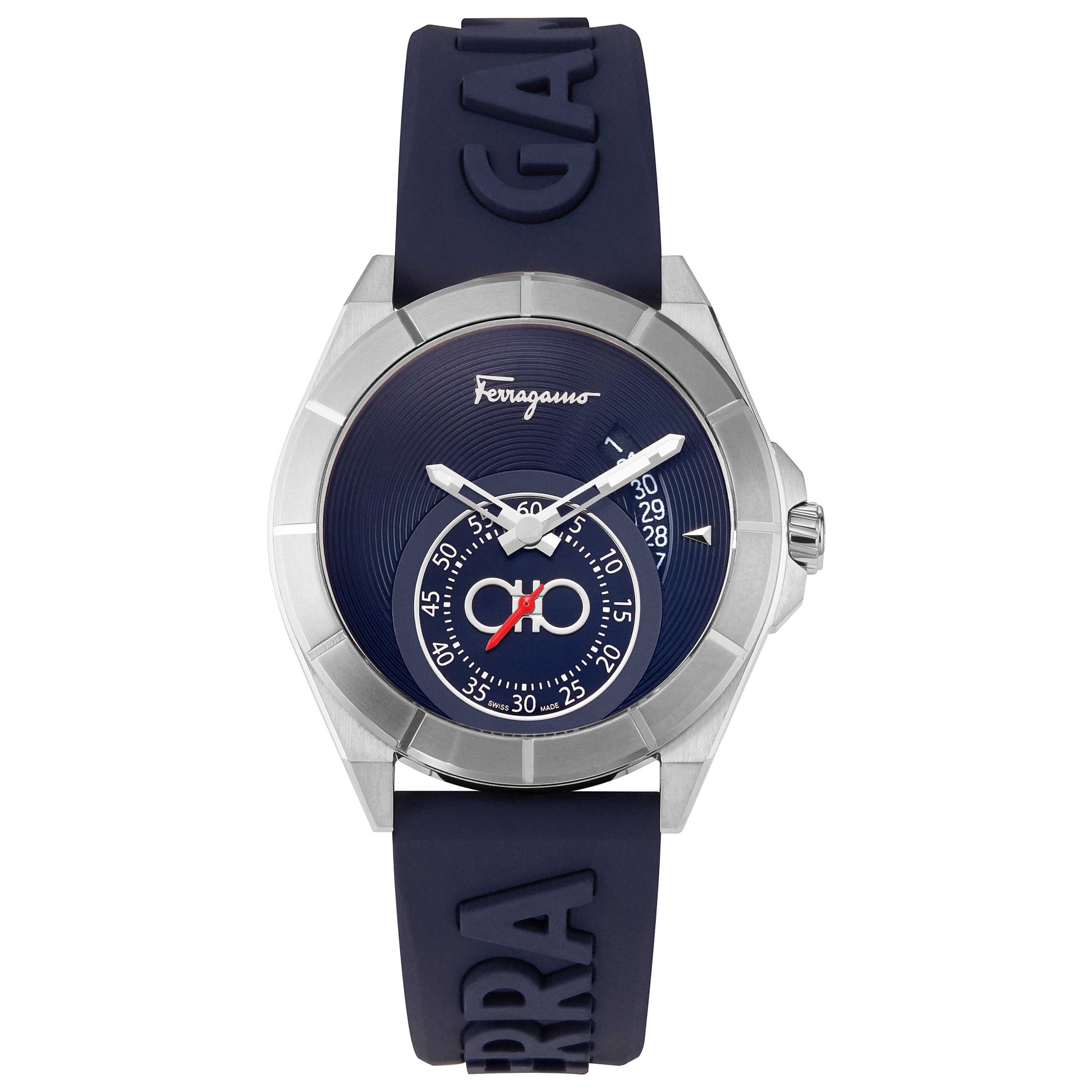 Front view of Ferragamo Urban Men's Quartz Watch SF1Y01221