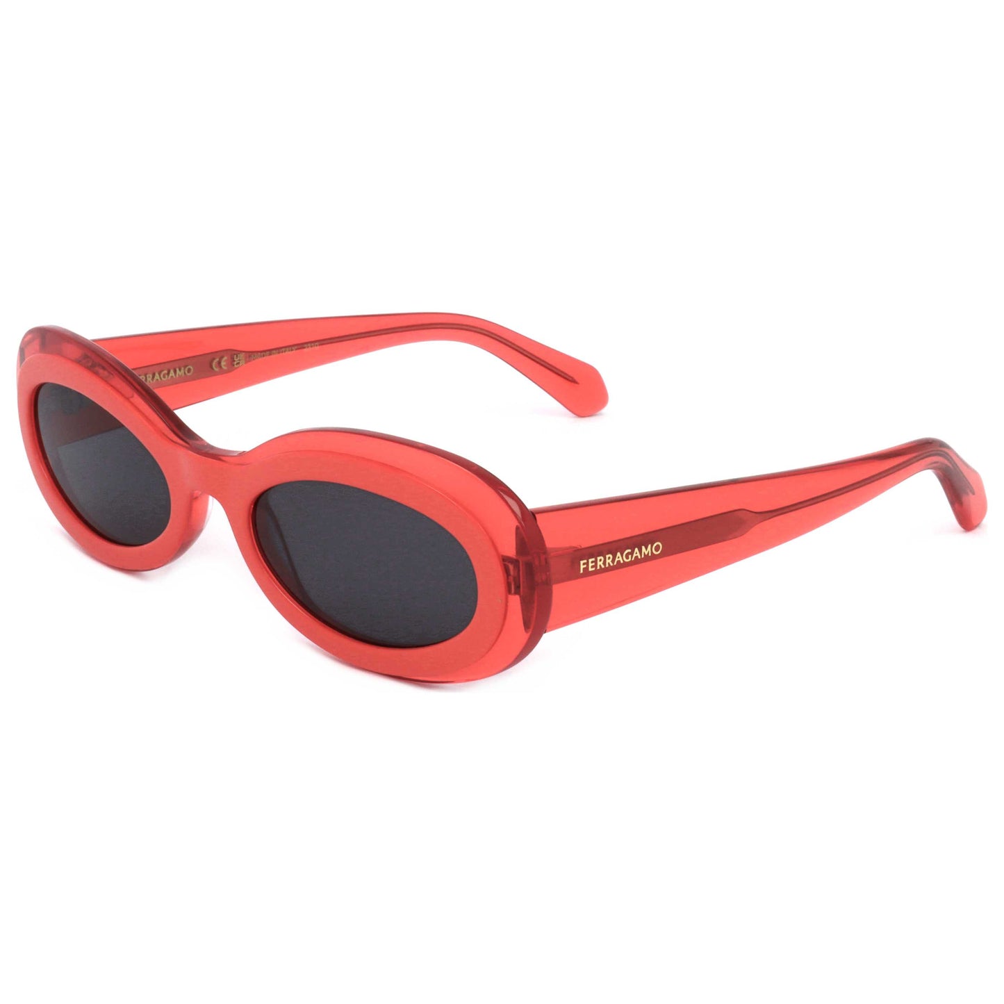 Front view of Ferragamo Women's Sunglasses SF2003S-613-54